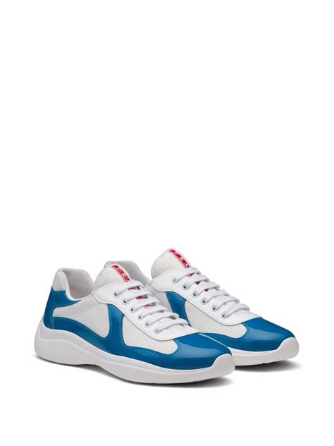 light blue prada shoes|prada sneakers farfetch.